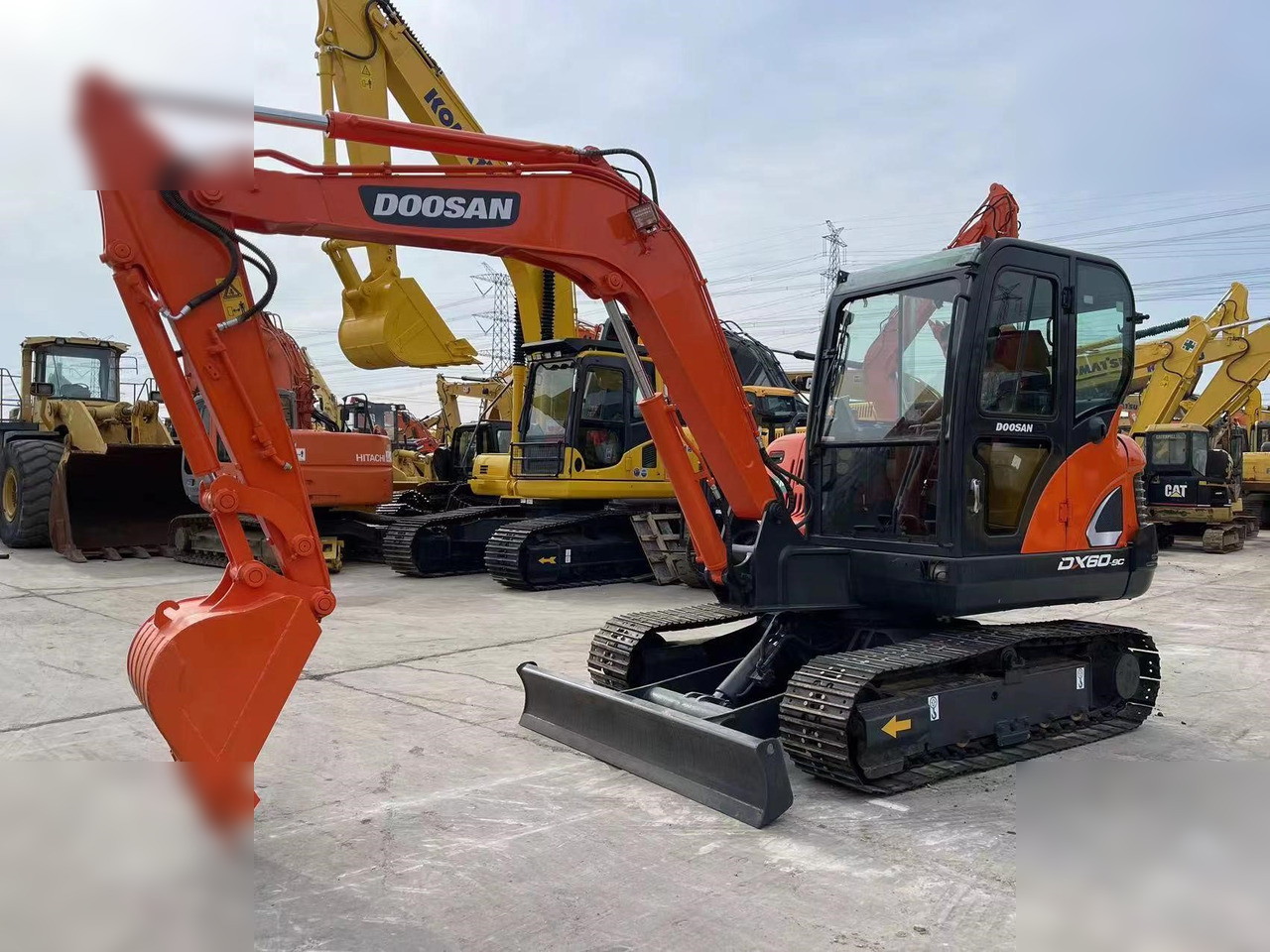 DOOSAN DX60-9C - Kettenbagger: das Bild 3 DOOSAN DX60-9C - Kettenbagger: das Bild 3
