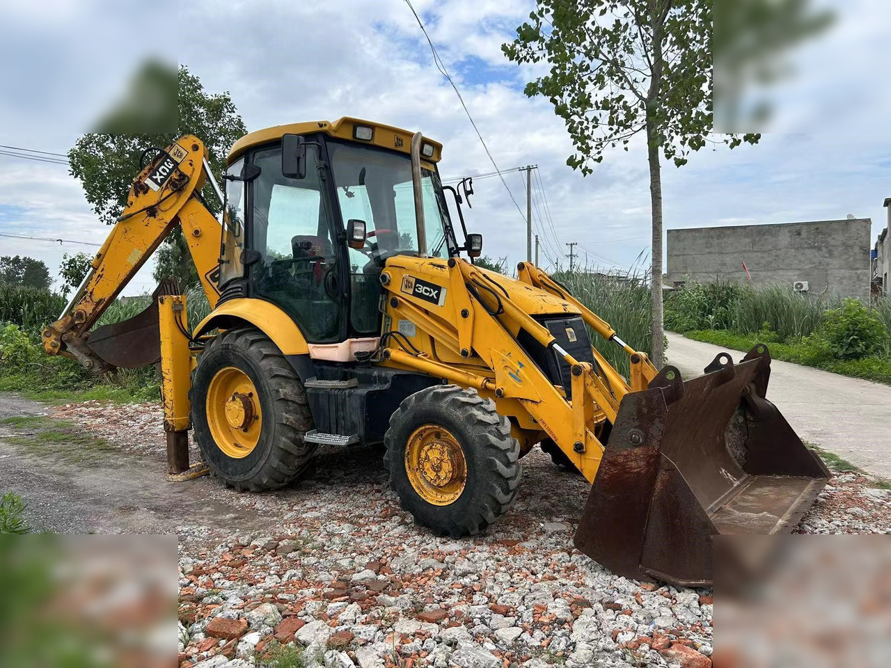 JCB 3CX - Baggerlader: das Bild 1 JCB 3CX - Baggerlader: das Bild 1