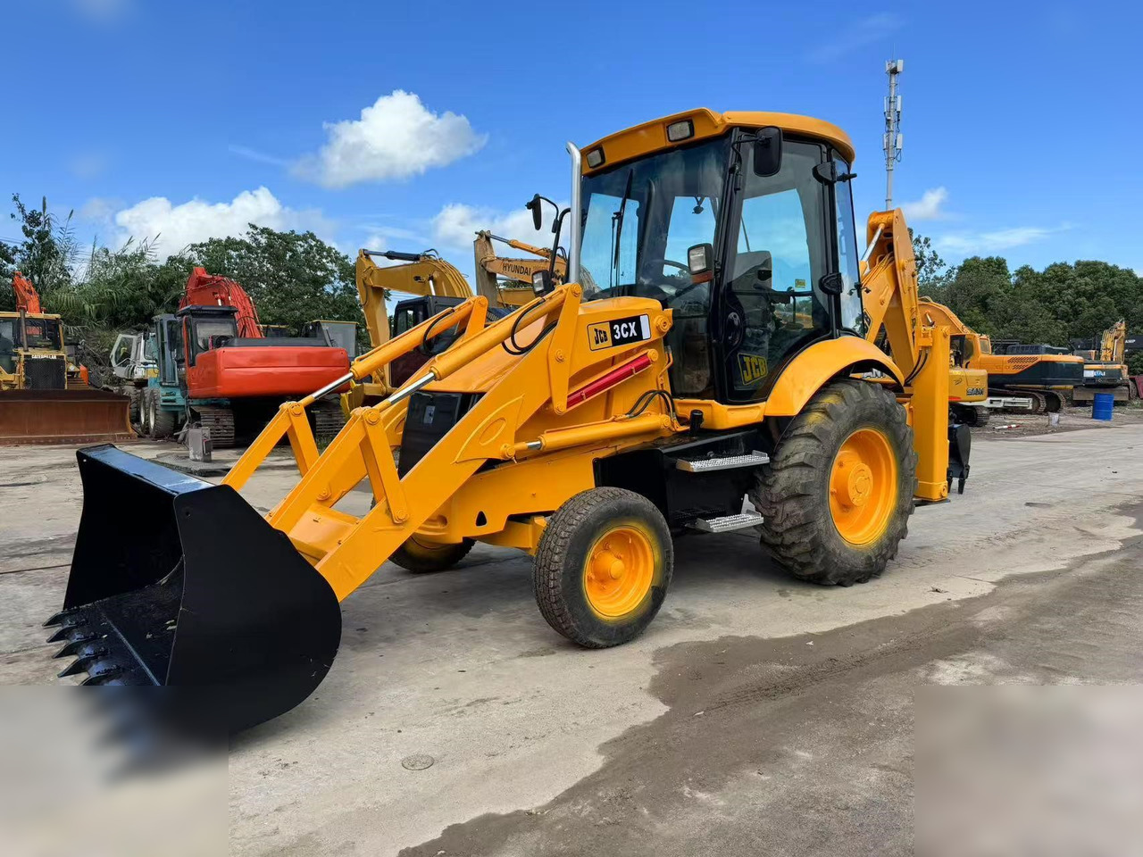 JCB 3CX - Baggerlader: das Bild 2 JCB 3CX - Baggerlader: das Bild 2