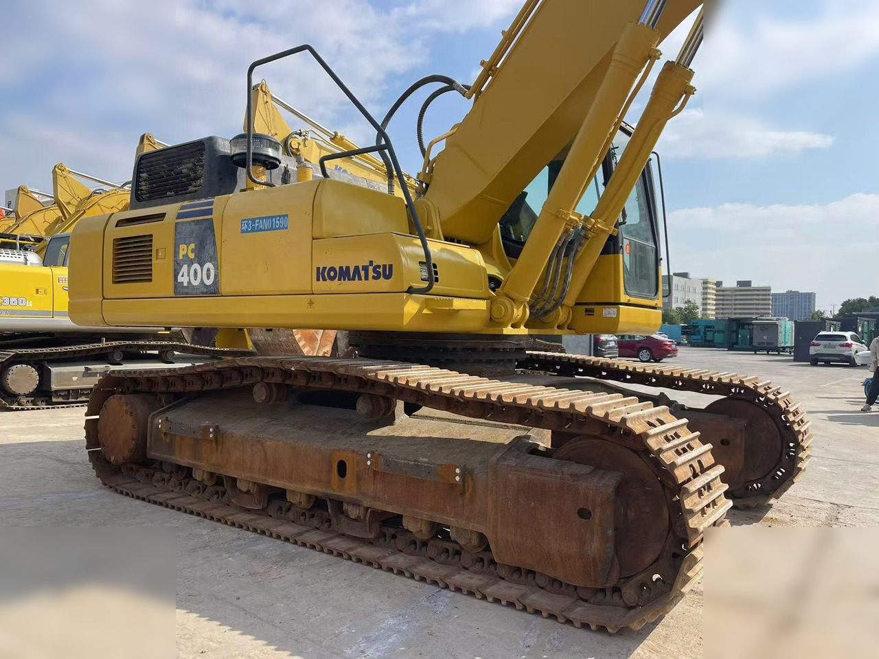 KOMATSU PC400-8 - Kettenbagger: das Bild 4 KOMATSU PC400-8 - Kettenbagger: das Bild 4