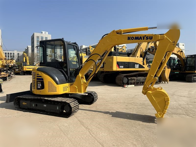 KOMATSU PC55MR-3 - Minibagger: das Bild 4 KOMATSU PC55MR-3 - Minibagger: das Bild 4