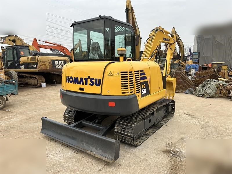KOMATSU PC56-7 - Minibagger: das Bild 2 KOMATSU PC56-7 - Minibagger: das Bild 2