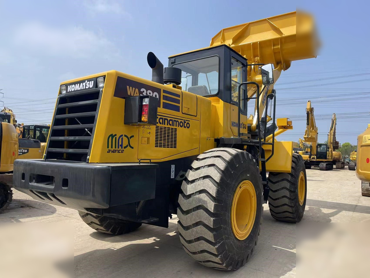 KOMATSU WA380-3 - Radlader: das Bild 2 KOMATSU WA380-3 - Radlader: das Bild 2