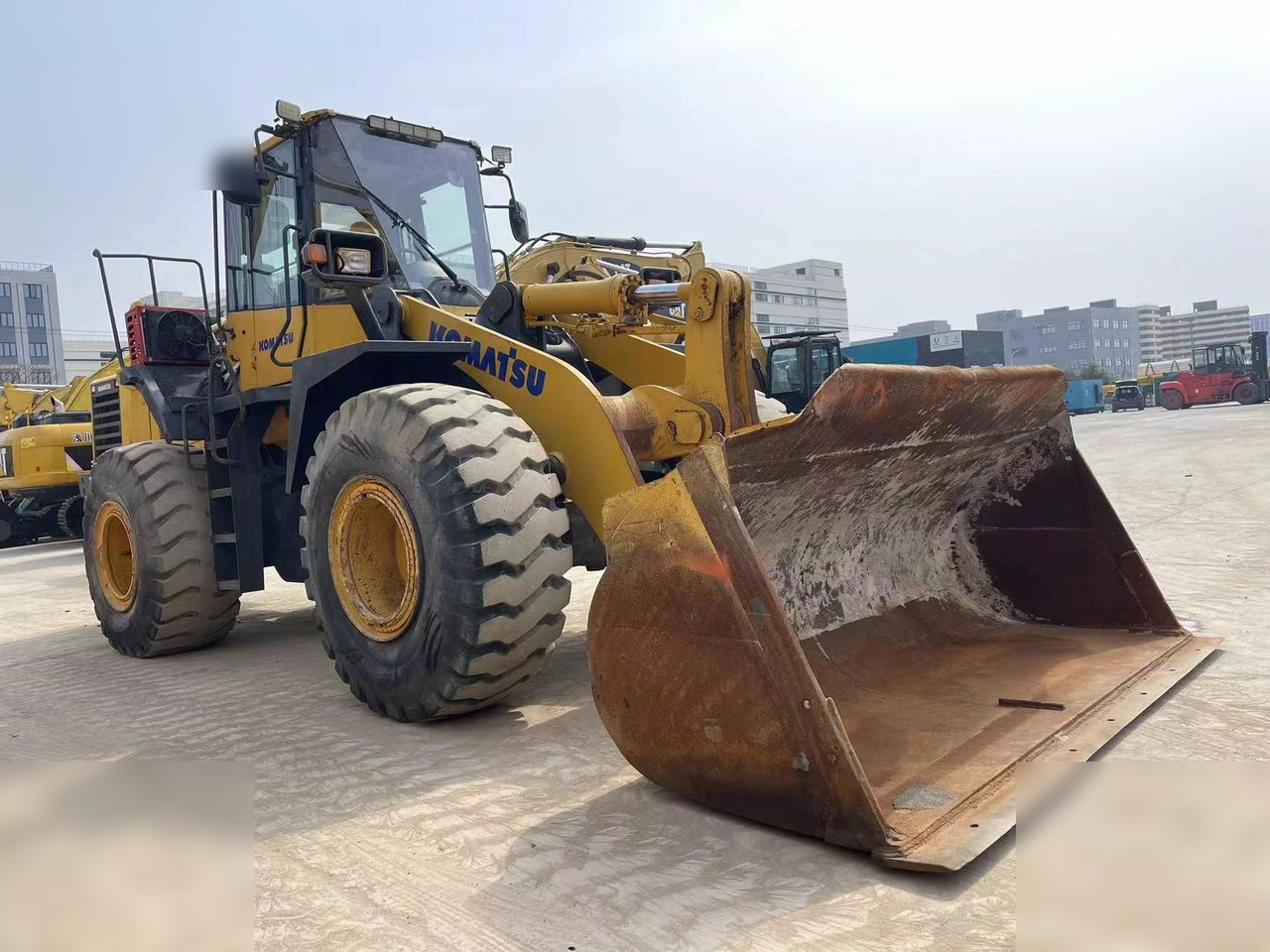 KOMATSU WA380Z-6 - Radlader: das Bild 3 KOMATSU WA380Z-6 - Radlader: das Bild 3