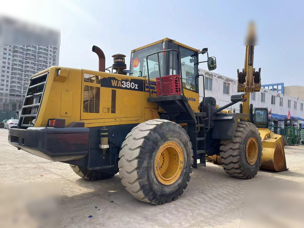 KOMATSU WA380Z-6 - Radlader: das Bild 4 KOMATSU WA380Z-6 - Radlader: das Bild 4