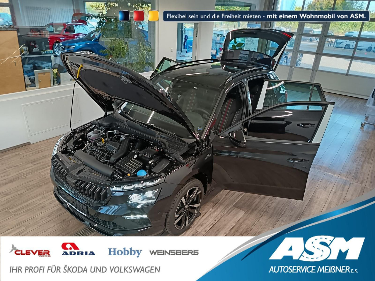 Skoda Kamiq Monte Carlo 1,5 TSI DSG*AHK*PANO*LED*ACC* - SUV/ Geländewagen: das Bild 1 Skoda Kamiq Monte Carlo 1,5 TSI DSG*AHK*PANO*LED*ACC* - SUV/ Geländewagen: das Bild 1