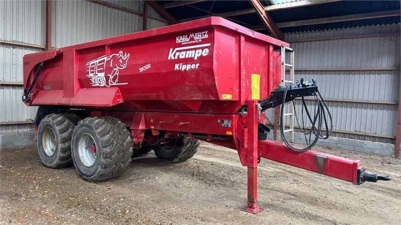 Krampe SK 550 Entreprenørvogn med Hardox kasse SK 500 - Landwirtschaftlicher Kipper: das Bild 2 Krampe SK 550 Entreprenørvogn med Hardox kasse SK 500 - Landwirtschaftlicher Kipper: das Bild 2