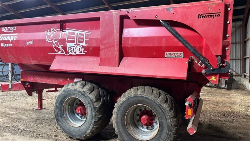 Krampe SK 550 Entreprenørvogn med Hardox kasse SK 500 - Landwirtschaftlicher Kipper: das Bild 3 Krampe SK 550 Entreprenørvogn med Hardox kasse SK 500 - Landwirtschaftlicher Kipper: das Bild 3