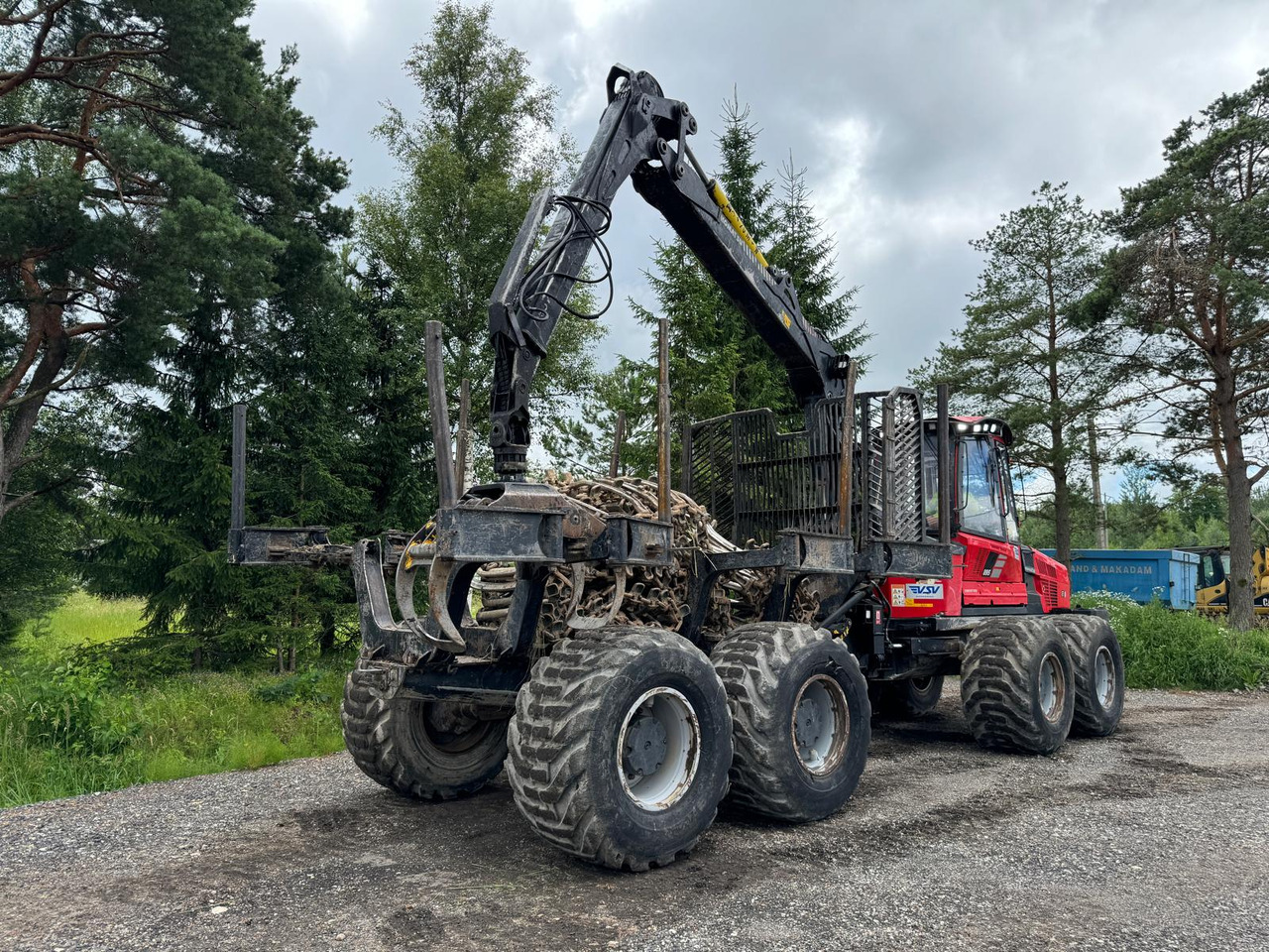KOMATSU 895 - Forwarder: das Bild 5 KOMATSU 895 - Forwarder: das Bild 5