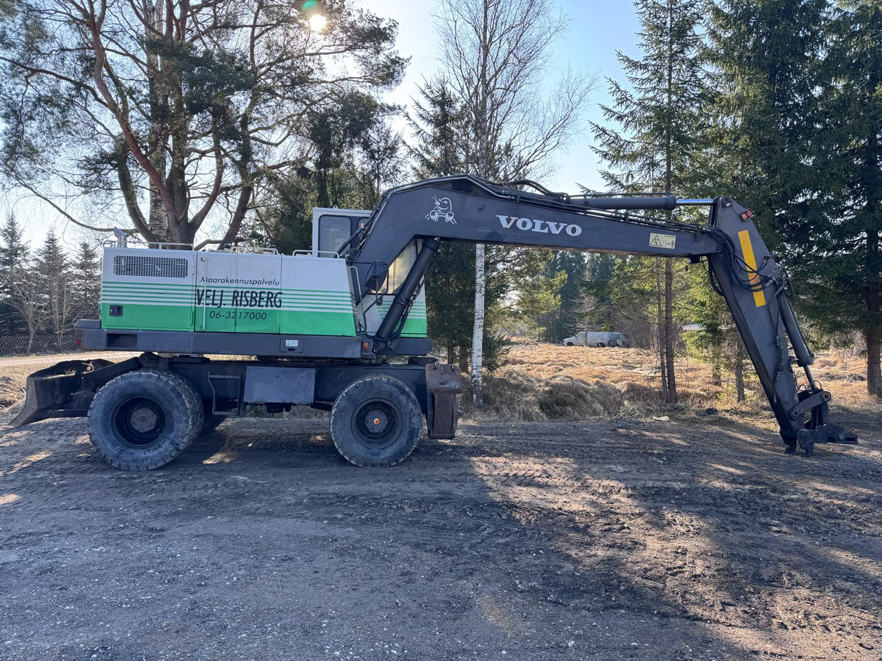 VOLVO EW200 - Mobilbagger: das Bild 5 VOLVO EW200 - Mobilbagger: das Bild 5