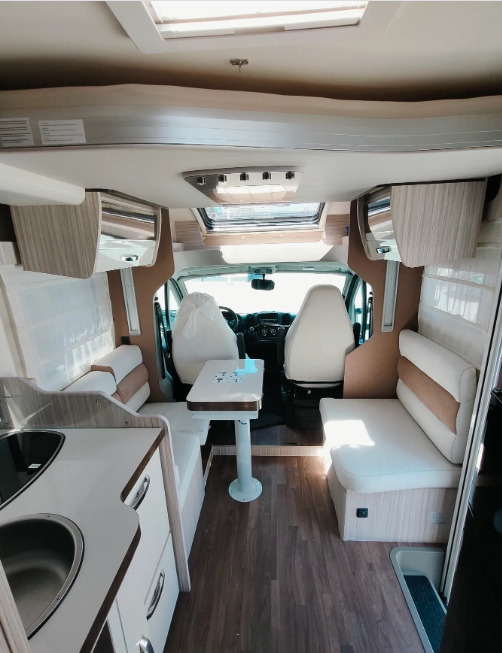 Camper Van Elnagh Elnagh T-Loft 532 WINTER Alarm Solar Camera Air Conditioning Truma Diesel E FV23% Awning Remis Retrofitted: das Bild 9
