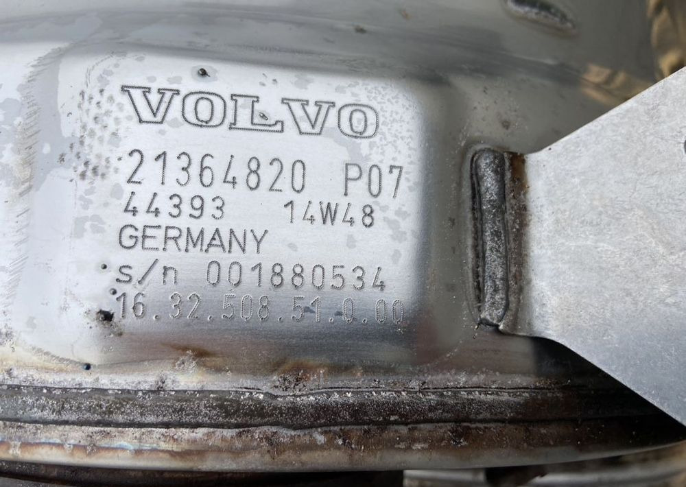 Obudowa katalizatora Volvo FH 4 katalizator puszka - Fahrzeugkatalysator für LKW: das Bild 5 Obudowa katalizatora Volvo FH 4 katalizator puszka - Fahrzeugkatalysator für LKW: das Bild 5