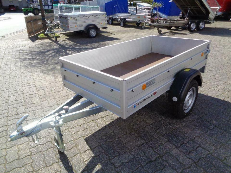 Aktion ! ! TPV PKW-Anhänger 750 kg, Zurrbügel, Stützrad, 100 km - PKW Anhänger: das Bild 2 Aktion ! ! TPV PKW-Anhänger 750 kg, Zurrbügel, Stützrad, 100 km - PKW Anhänger: das Bild 2