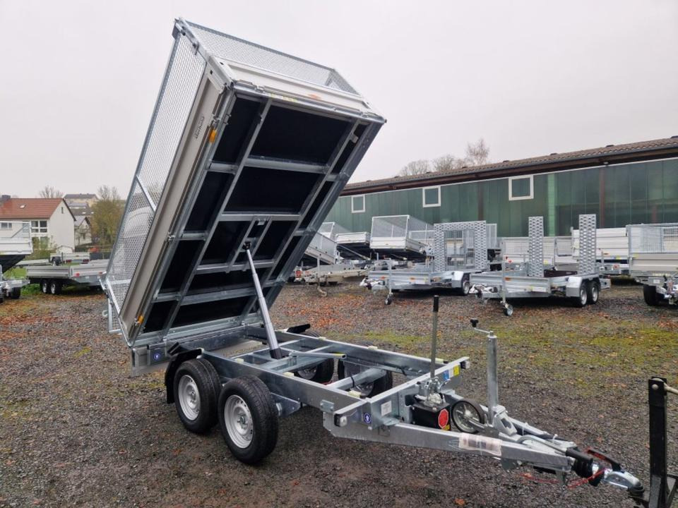 Böckmann Kipper PKW Anhänger RK-AL 3016/27 Gitteraufsatz - Kipper Anhänger: das Bild 2 Böckmann Kipper PKW Anhänger RK-AL 3016/27 Gitteraufsatz - Kipper Anhänger: das Bild 2