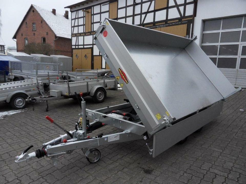 Böckmann PKW Anhänger Dreiseitenkipper 3,5 to. 13 " - Kipper Anhänger: das Bild 2 Böckmann PKW Anhänger Dreiseitenkipper 3,5 to. 13 " - Kipper Anhänger: das Bild 2