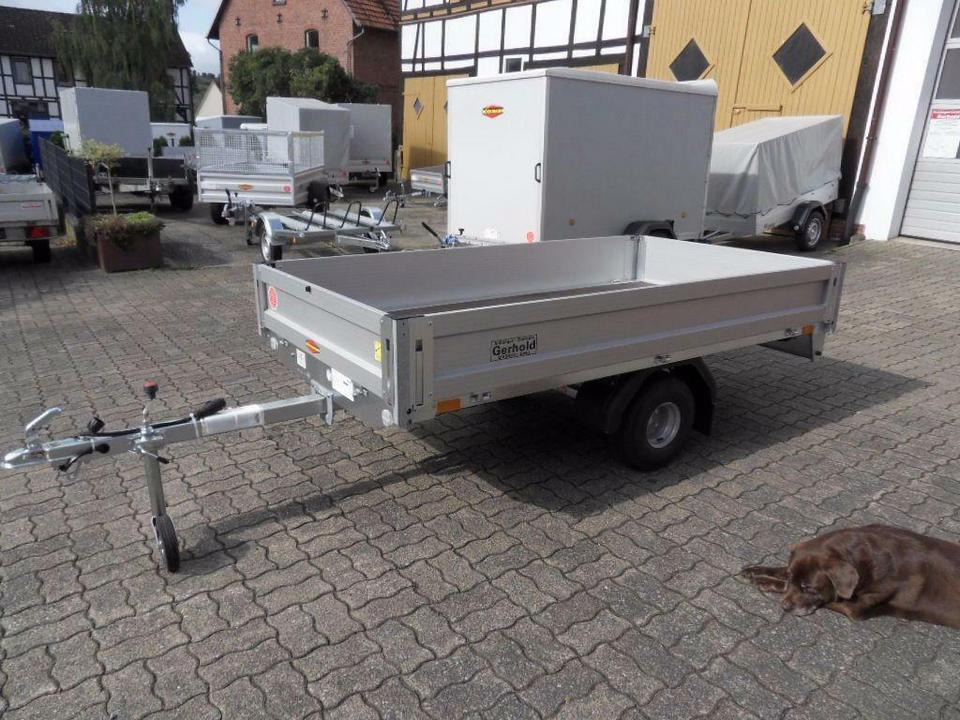 Böckmann PKW-Anhänger HL-AL 2514/75 Hochlader, 750 kg - PKW Anhänger: das Bild 2 Böckmann PKW-Anhänger HL-AL 2514/75 Hochlader, 750 kg - PKW Anhänger: das Bild 2