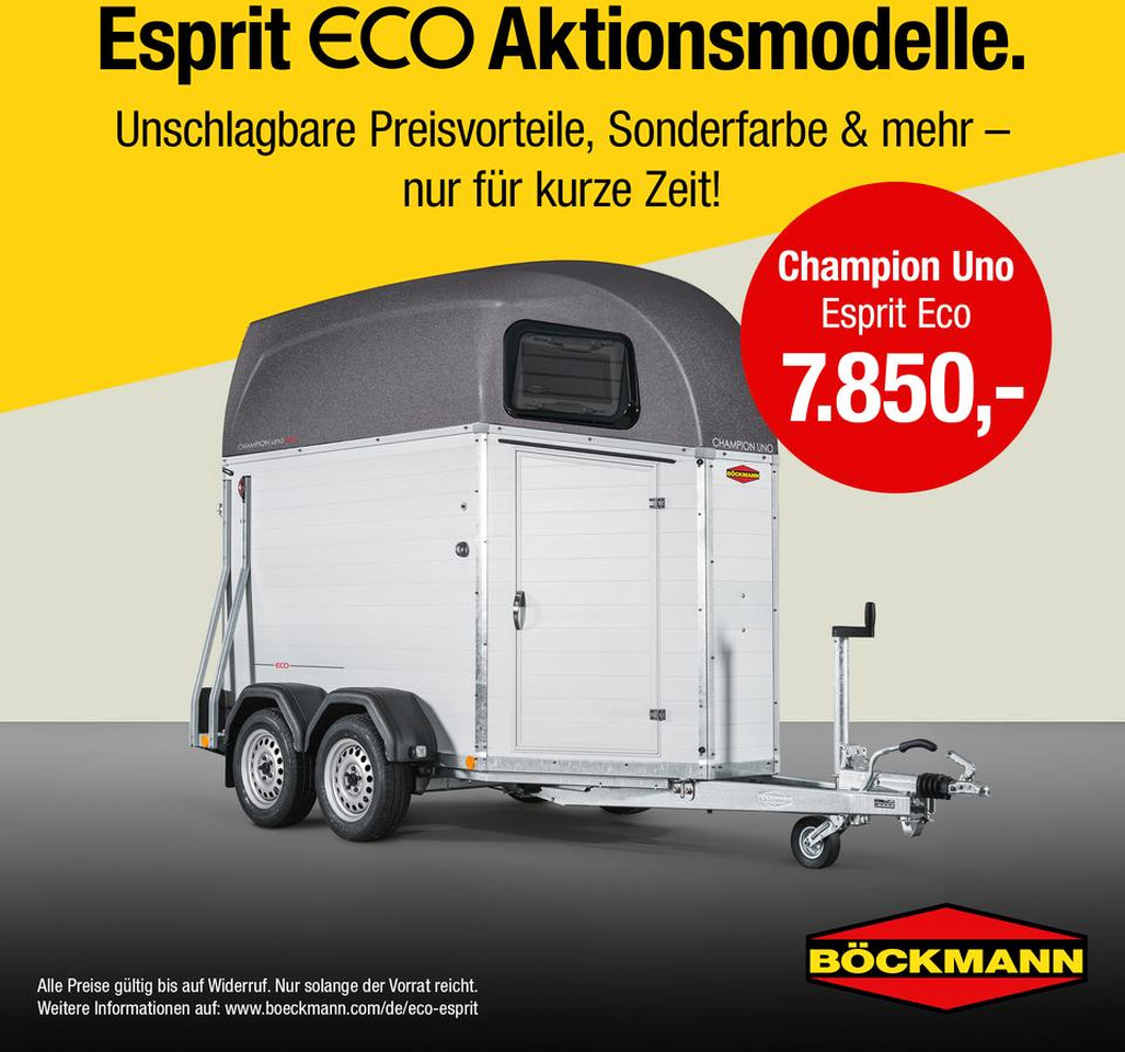 Pferdeanhänger Böckmann Pferdeanhänger Champion UNO Esprit Eco: das Bild 15