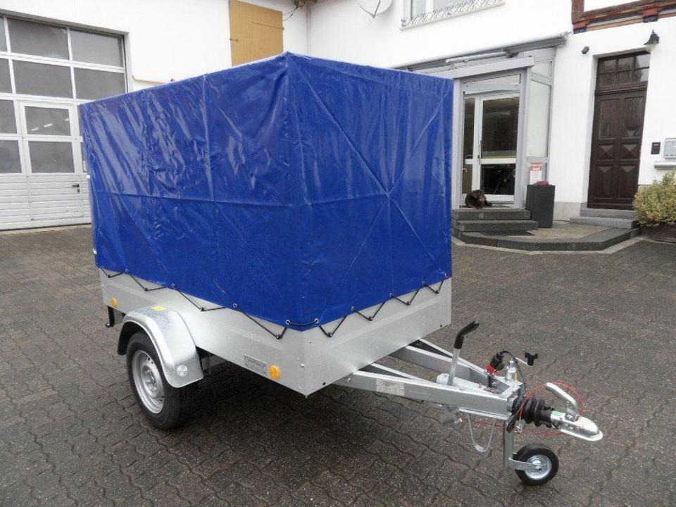 Pkw Anhänger, 1000 kg - Plane und Spriegel, 100 km/h - PKW Anhänger: das Bild 2 Pkw Anhänger, 1000 kg - Plane und Spriegel, 100 km/h - PKW Anhänger: das Bild 2