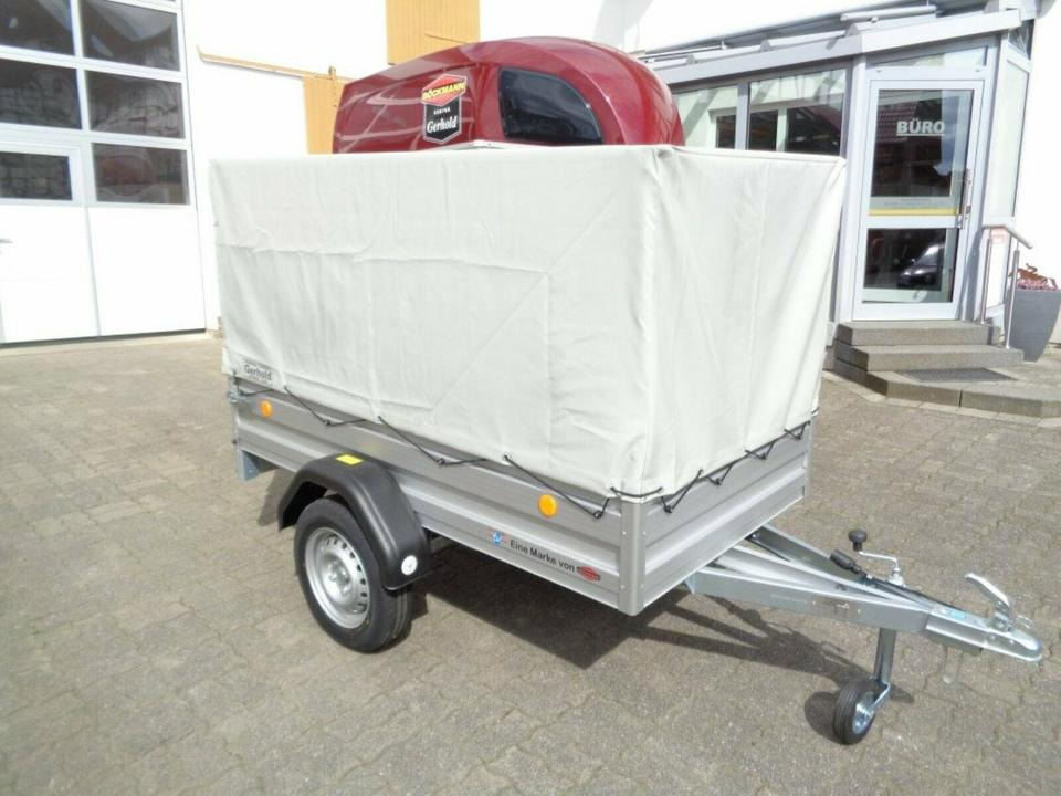 Pkw Anhänger, 750 kg, Alu Plane und Spriegel 100 km/h - PKW Anhänger: das Bild 1 Pkw Anhänger, 750 kg, Alu Plane und Spriegel 100 km/h - PKW Anhänger: das Bild 1