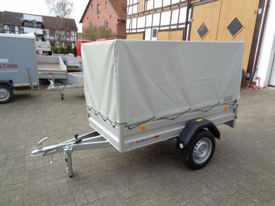 Pkw Anhänger, 750 kg, Alu Plane und Spriegel 100 km/h - PKW Anhänger: das Bild 4 Pkw Anhänger, 750 kg, Alu Plane und Spriegel 100 km/h - PKW Anhänger: das Bild 4