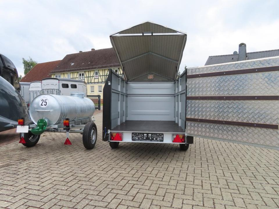TPV Kleinviehanhänger 1,0t Flügeltür Viehanhänger Ziegen Schafe - Tiertransporter Anhänger: das Bild 5 TPV Kleinviehanhänger 1,0t Flügeltür Viehanhänger Ziegen Schafe - Tiertransporter Anhänger: das Bild 5