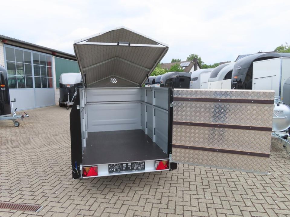 TPV Kleinviehanhänger 750kg Flügeltür Viehanhänger Ziegen Schafe - Tiertransporter Anhänger: das Bild 1 TPV Kleinviehanhänger 750kg Flügeltür Viehanhänger Ziegen Schafe - Tiertransporter Anhänger: das Bild 1