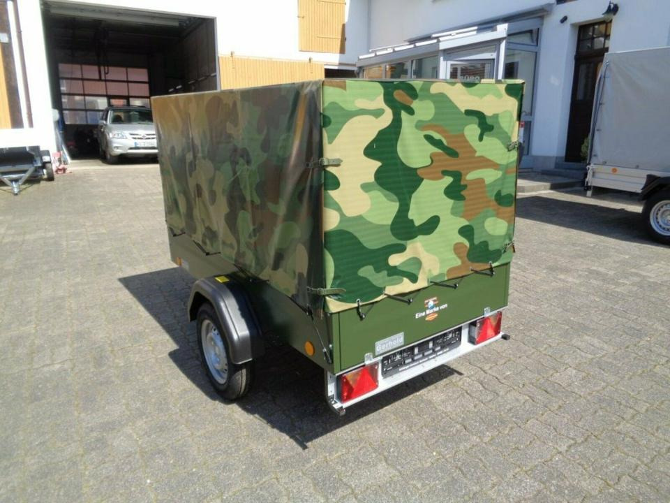 TPV PKW-Anhänger Plane und Spriegel 750 kg, Camouflage - PKW Anhänger: das Bild 5 TPV PKW-Anhänger Plane und Spriegel 750 kg, Camouflage - PKW Anhänger: das Bild 5