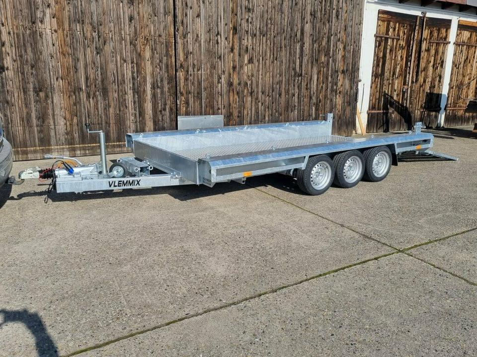Vlemmix Tridem Maschinentransporter 3,5t Minibagger - Baumaschinenanhänger: das Bild 5 Vlemmix Tridem Maschinentransporter 3,5t Minibagger - Baumaschinenanhänger: das Bild 5