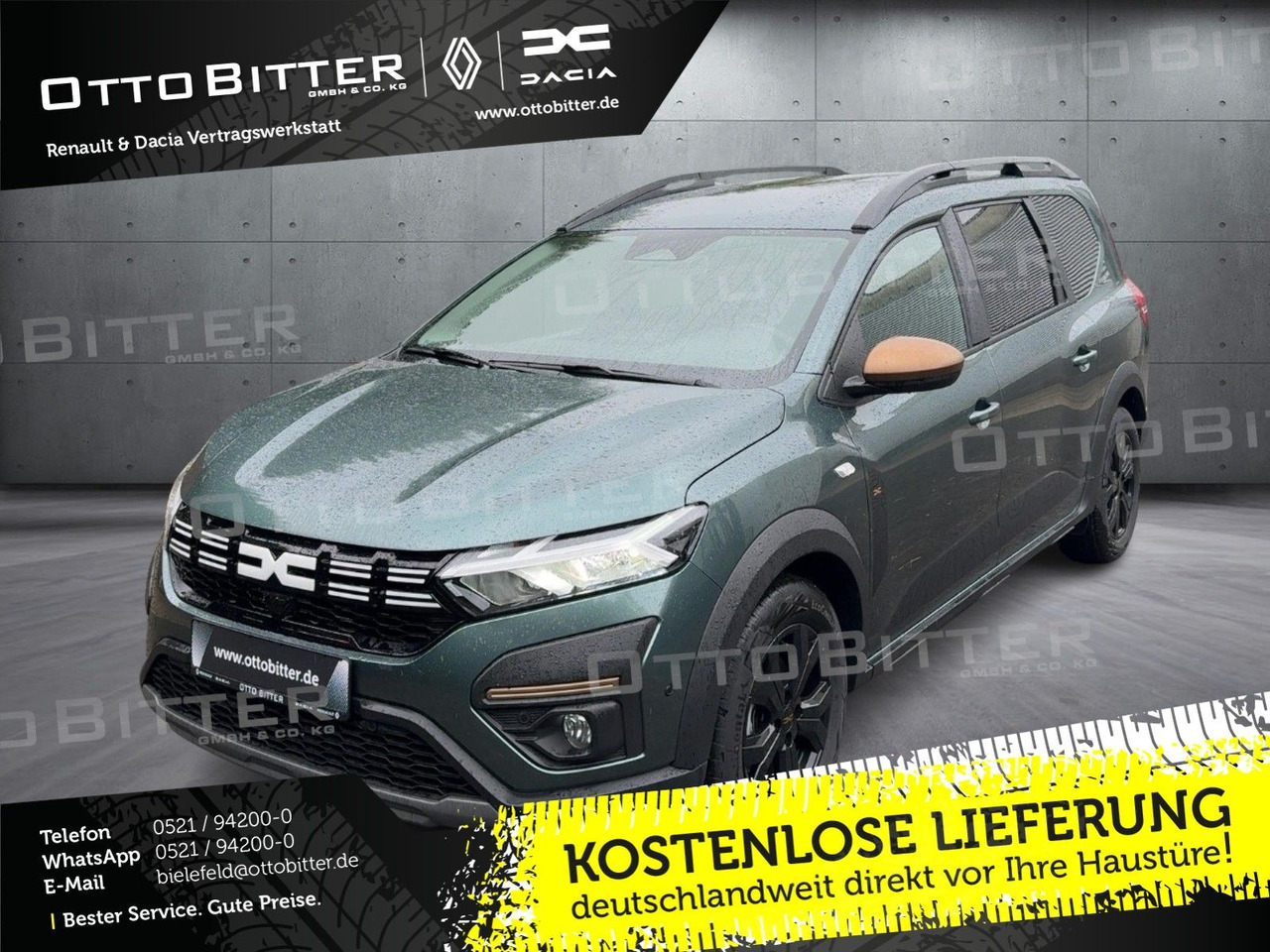 Dacia Jogger Extreme HYBRID140 5-Sitze CITY-PAKET/NAVI - Kombi: das Bild 1 Dacia Jogger Extreme HYBRID140 5-Sitze CITY-PAKET/NAVI - Kombi: das Bild 1
