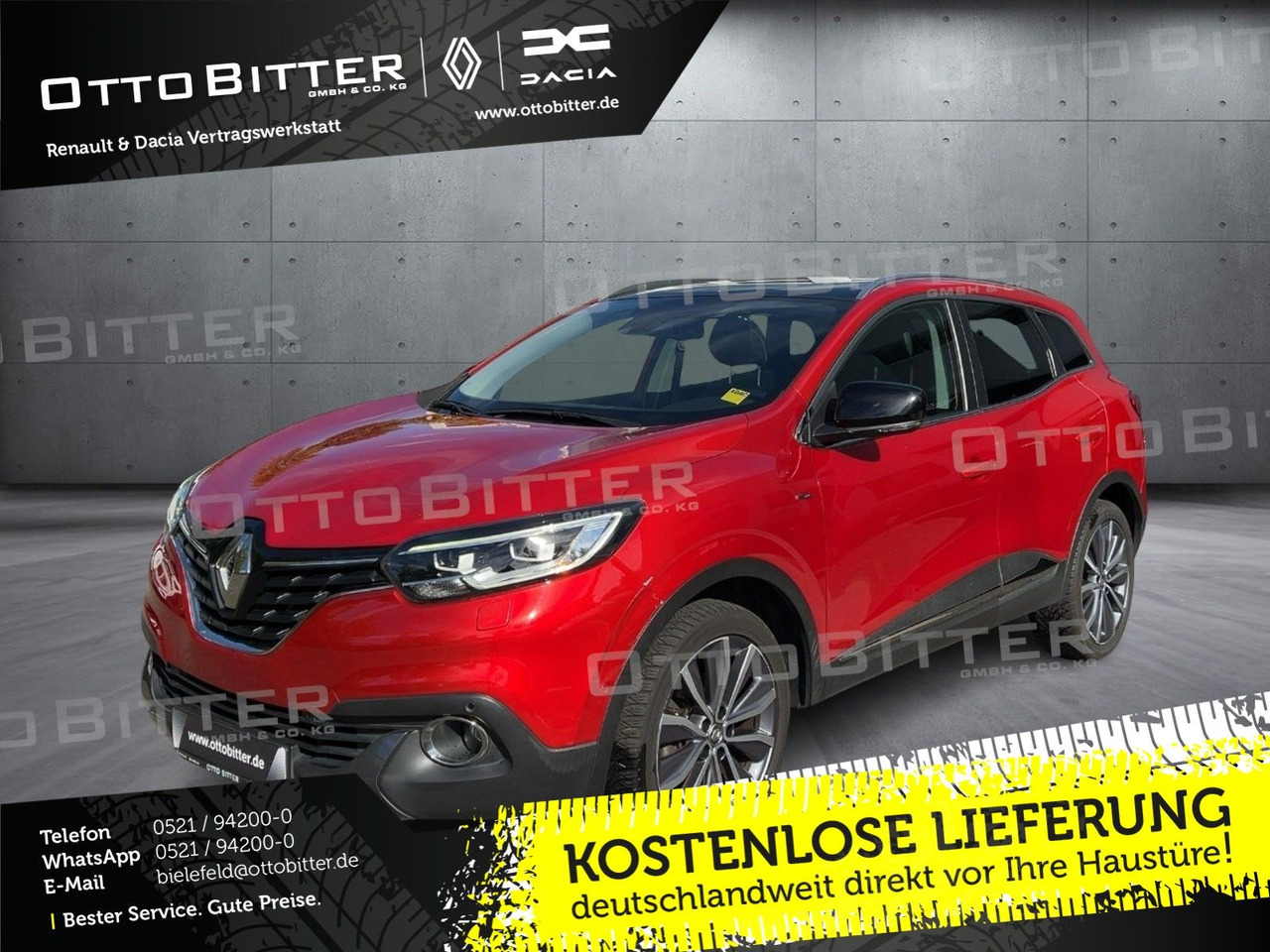 Renault Kadjar TCe130 BOSE Edition PANORAMAD/ANHÄNGERKUP - SUV/ Geländewagen: das Bild 1 Renault Kadjar TCe130 BOSE Edition PANORAMAD/ANHÄNGERKUP - SUV/ Geländewagen: das Bild 1