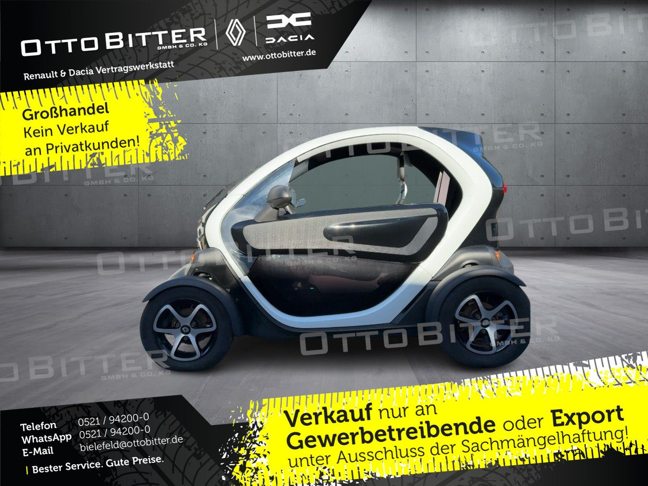 Renault Twizy Technic BATTERIEKAUF (Bought battery) - PKW: das Bild 1 Renault Twizy Technic BATTERIEKAUF (Bought battery) - PKW: das Bild 1