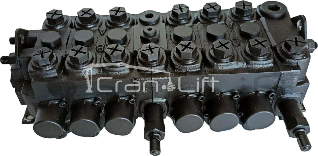 Rozdzielacz Parker F130CF - 6 sekcji / Loglift typ - Hydraulik ventil für Ladekran: das Bild 2 Rozdzielacz Parker F130CF - 6 sekcji / Loglift typ - Hydraulik ventil für Ladekran: das Bild 2