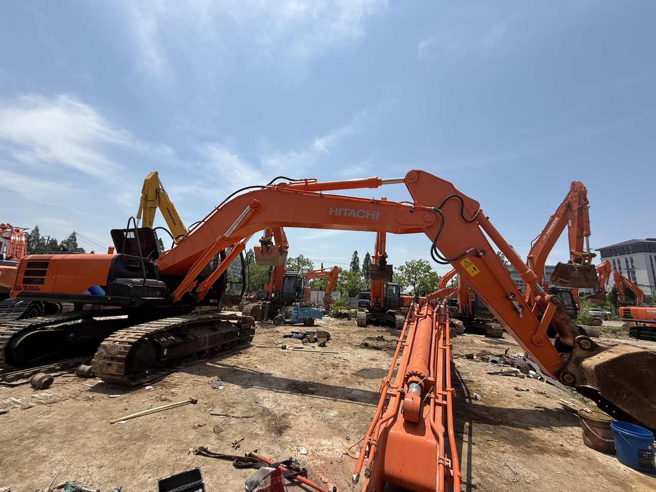 Mobilbagger HITACHI used hitachi 350-5g  excavator [ Copy ]: das Bild 10