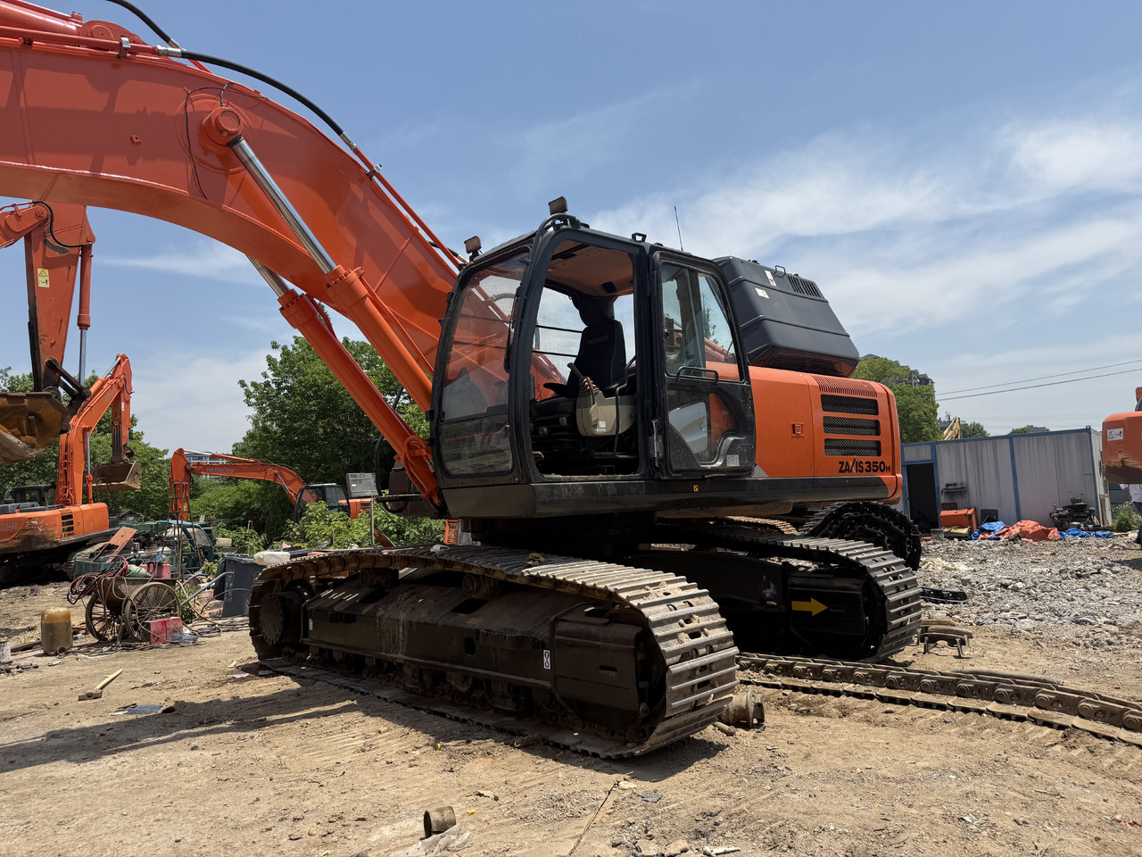 Mobilbagger HITACHI used hitachi 350-5g  excavator [ Copy ]: das Bild 8