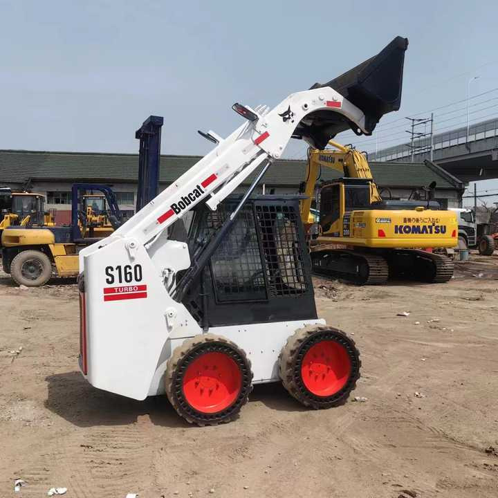 Used Bob Cat Bob Cat S160 Used Mini Skid Steer Wheel Loader Multifunctional Track Loaders Bobcat S160 2.7 Ton - Kompaktlader: das Bild 1 Used Bob Cat Bob Cat S160 Used Mini Skid Steer Wheel Loader Multifunctional Track Loaders Bobcat S160 2.7 Ton - Kompaktlader: das Bild 1