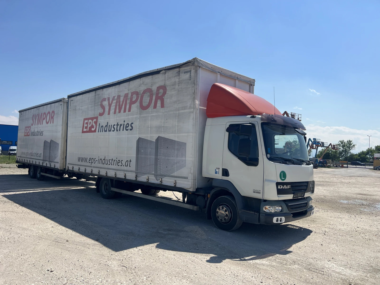 Daf Fa 7.85м., Euro5, Щора, Композиция, Mega, Внос - Plane LKW: das Bild 2 Daf Fa 7.85м., Euro5, Щора, Композиция, Mega, Внос - Plane LKW: das Bild 2