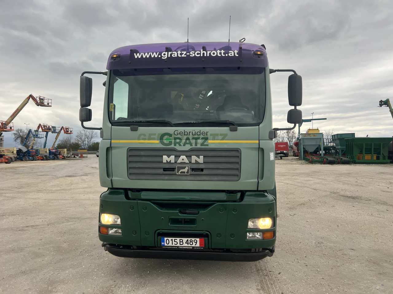 Absetzkipper, Autokran Man Tga 6х4, Кран-Z, Мултилифт: das Bild 6 Absetzkipper, Autokran Man Tga 6х4, Кран-Z, Мултилифт: das Bild 6