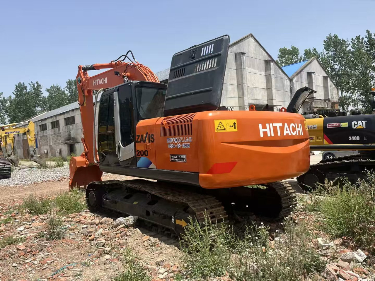 Kettenbagger HITACHI ZX200: das Bild 7