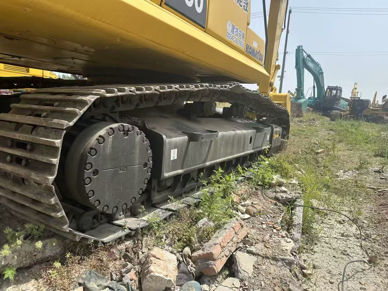 KOMATSU 350 - Kettenbagger: das Bild 5 KOMATSU 350 - Kettenbagger: das Bild 5