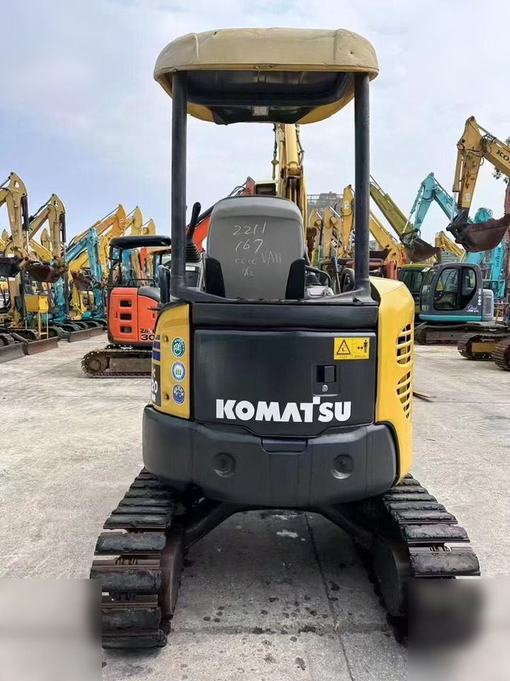 KOMATSU PC20MR - Minibagger: das Bild 4 KOMATSU PC20MR - Minibagger: das Bild 4