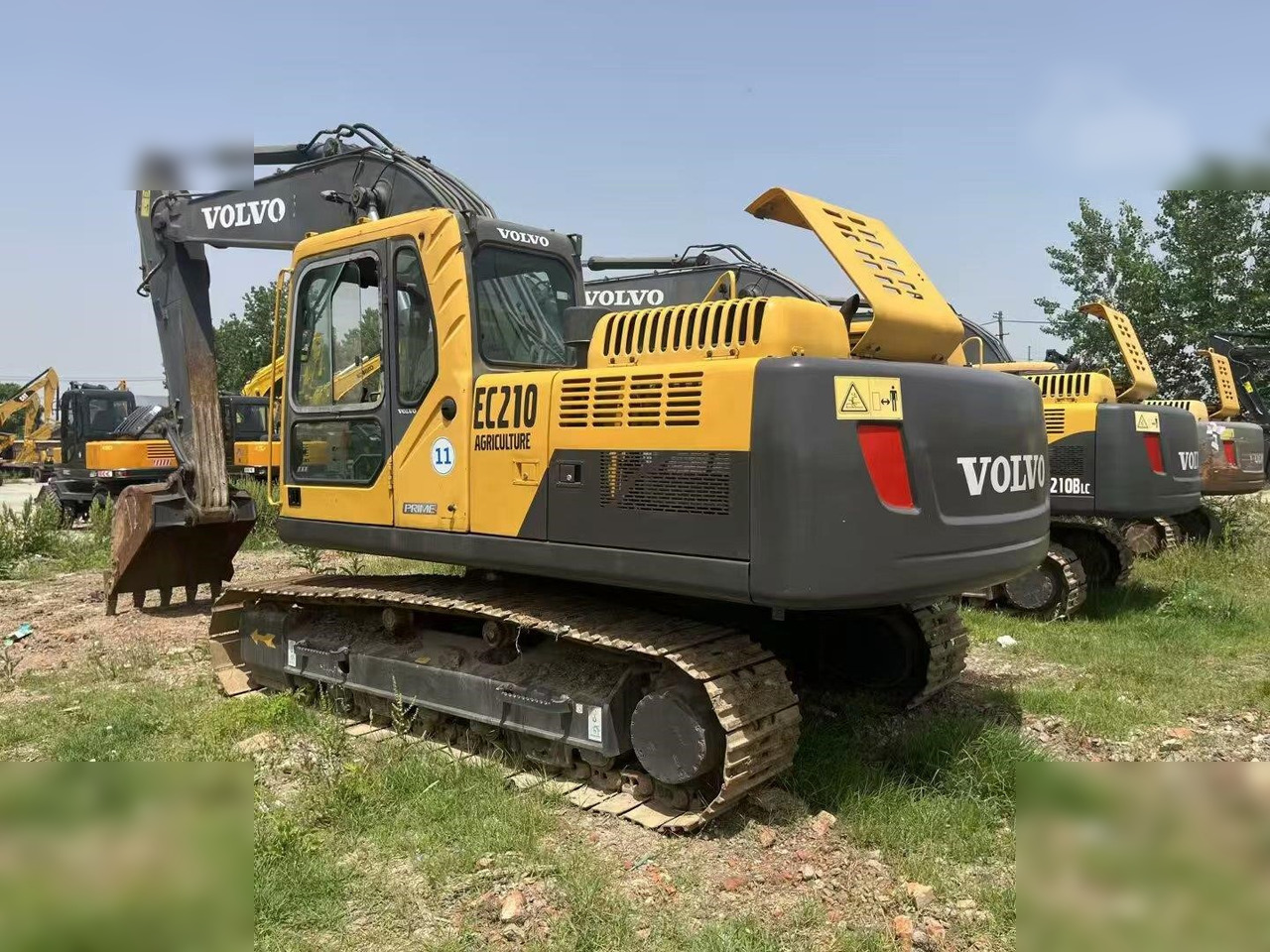 VOLVO EC210 - Kettenbagger: das Bild 1 VOLVO EC210 - Kettenbagger: das Bild 1