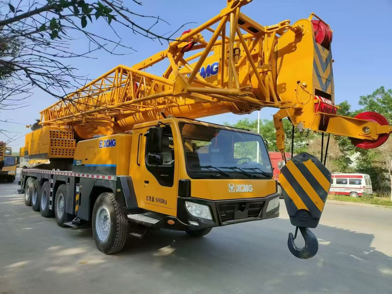 XCMG 100-ton - Mobilkran: das Bild 1 XCMG 100-ton - Mobilkran: das Bild 1