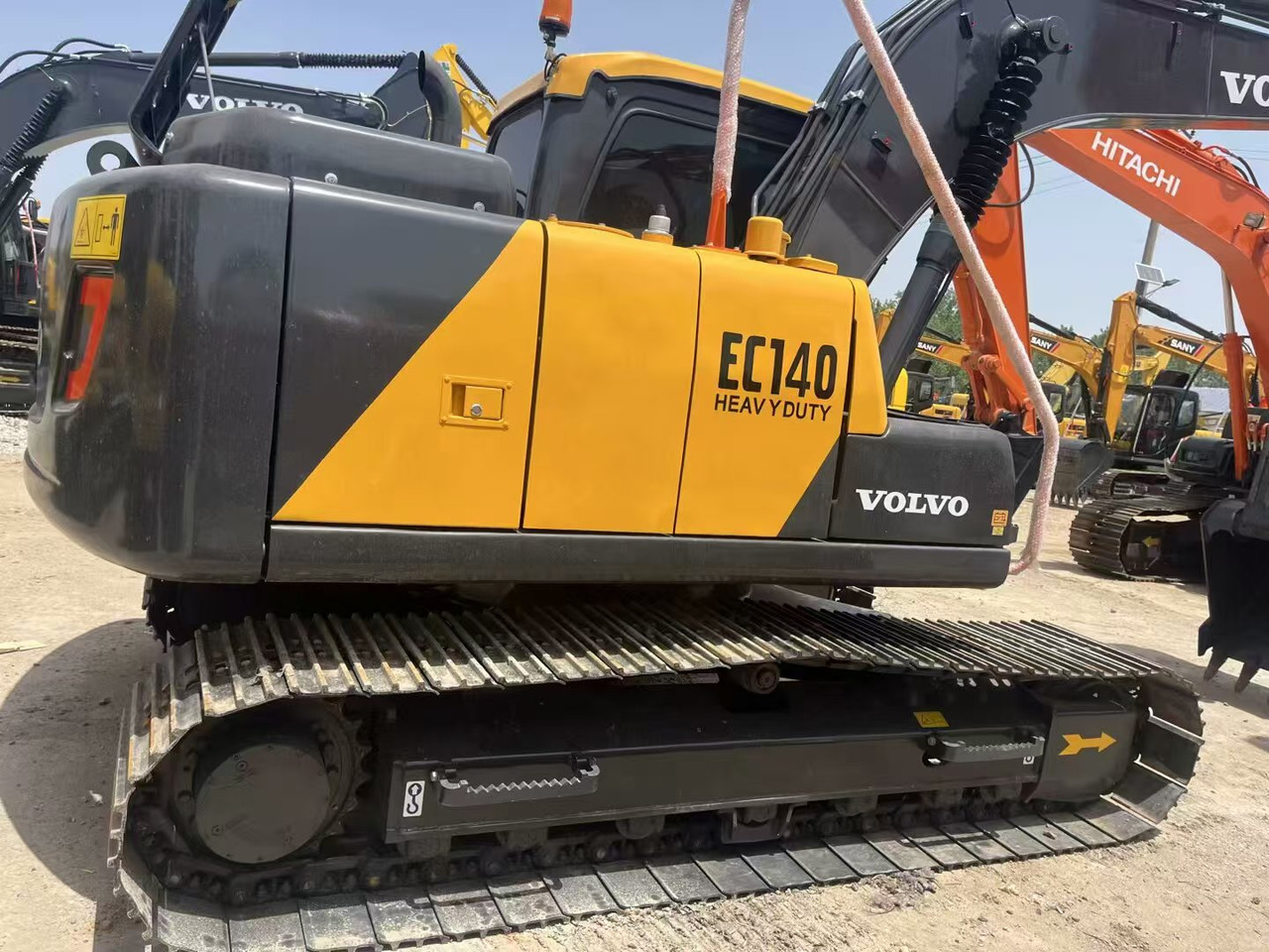 Volvo EC140 - Kettenbagger: das Bild 1 Volvo EC140 - Kettenbagger: das Bild 1