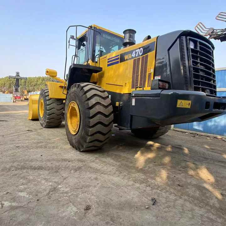 Clearance Used Front Loader Wheel Loader Komatsu WA470-6 Loader Original Paint Superior Performance for Sale - Radlader: das Bild 4 Clearance Used Front Loader Wheel Loader Komatsu WA470-6 Loader Original Paint Superior Performance for Sale - Radlader: das Bild 4