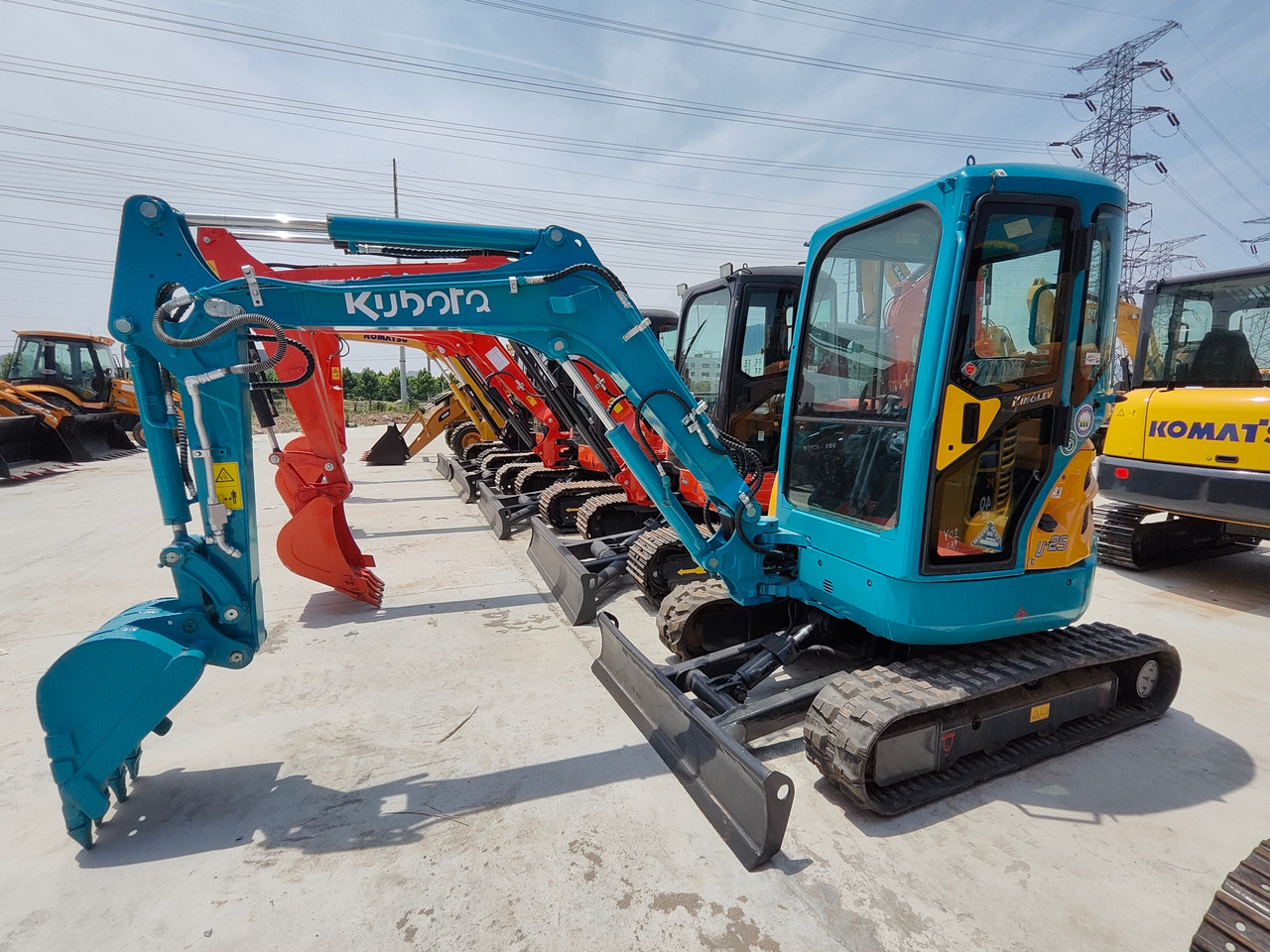 KUBOTA U25 - Minibagger: das Bild 2 KUBOTA U25 - Minibagger: das Bild 2