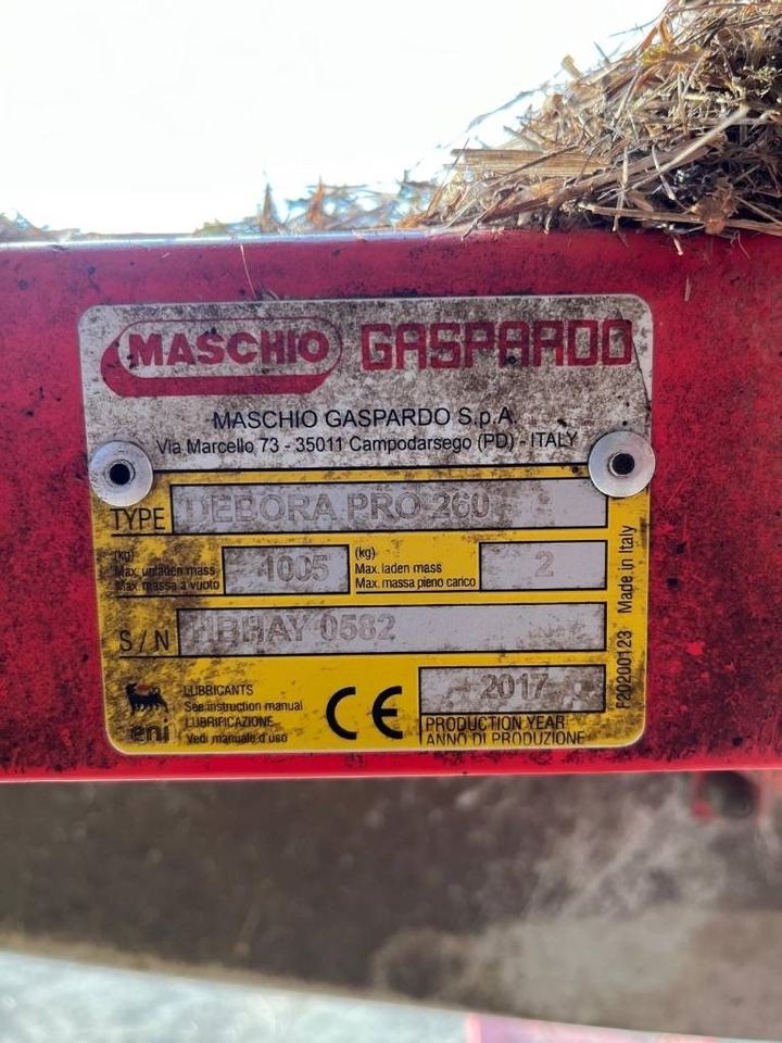 Maschio DEBORA PRO 260 - Mähwerk: das Bild 5 Maschio DEBORA PRO 260 - Mähwerk: das Bild 5
