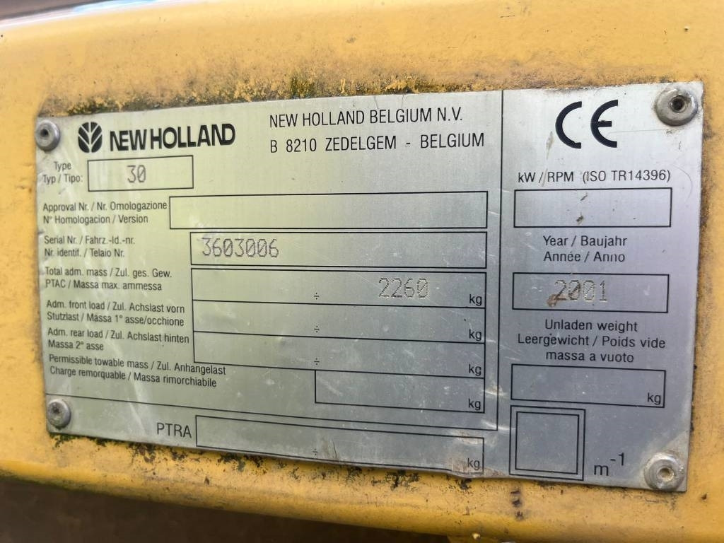 New Holland Tipo 30 - Zubehör für Erntemaschine: das Bild 5 New Holland Tipo 30 - Zubehör für Erntemaschine: das Bild 5