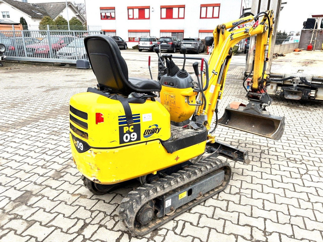 Komatsu PC09-1 - Minibagger: das Bild 2 Komatsu PC09-1 - Minibagger: das Bild 2