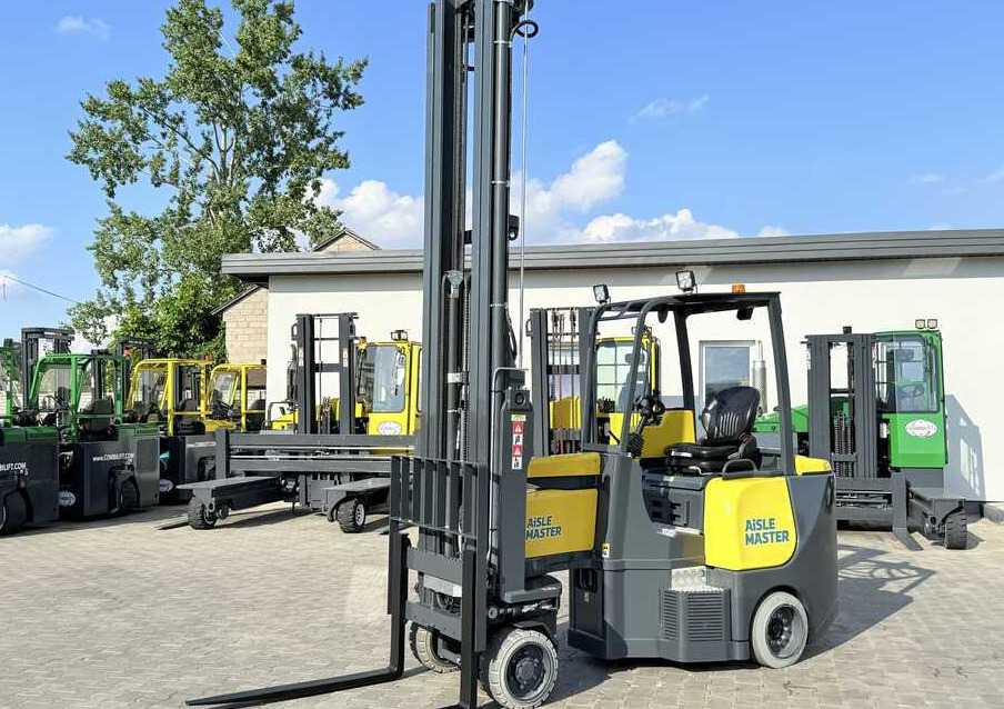 Aisle Master AISLE MASTER 20SHE / ARTICULATED FORKLIFT / TRIPLEX 8500 MM / ELECTRIC / FULL FREE LIFT / SIDE SHIFT / NEW TYRES / ONLY 1176 HOURS / EXCELLENT CONDITION Wide range of multi-directional an - Schubmaststapler: das Bild 1 Aisle Master AISLE MASTER 20SHE / ARTICULATED FORKLIFT / TRIPLEX 8500 MM / ELECTRIC / FULL FREE LIFT / SIDE SHIFT / NEW TYRES / ONLY 1176 HOURS / EXCELLENT CONDITION Wide range of multi-directional an - Schubmaststapler: das Bild 1