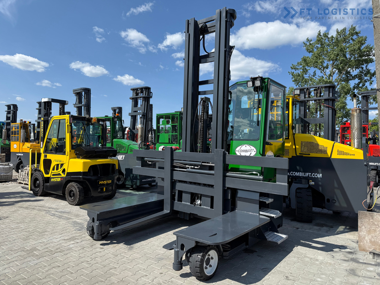 COMBILIFT C5000E / ELECTRIC / TRIPLEX 8300MM / FULL FREE LIFT / WIDE POSITIONER / FORK SIDESHIFT / BATTERY LIKE NEW - Vierwegstapler: das Bild 2 COMBILIFT C5000E / ELECTRIC / TRIPLEX 8300MM / FULL FREE LIFT / WIDE POSITIONER / FORK SIDESHIFT / BATTERY LIKE NEW - Vierwegstapler: das Bild 2